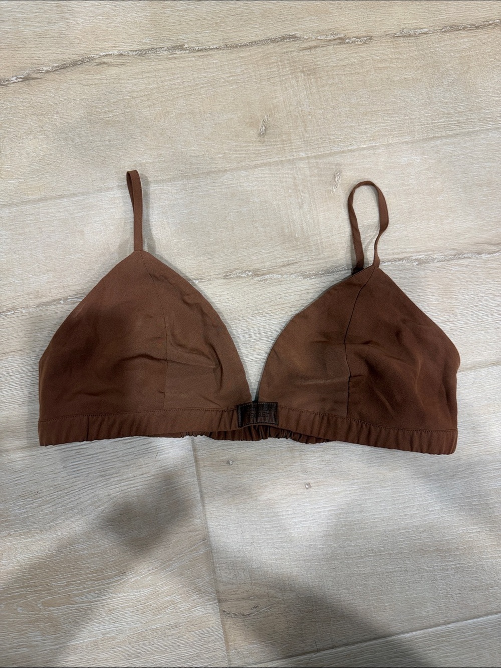 Victoria’s Secret Women's Brown Triangle Bralette
